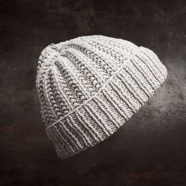 WERKSTATT MUNCHEN 925 silver buckle cashmere knitted hat collection unisex style German handmade WM-M8060-YCYJH cloud color sterling silver ring PWM3